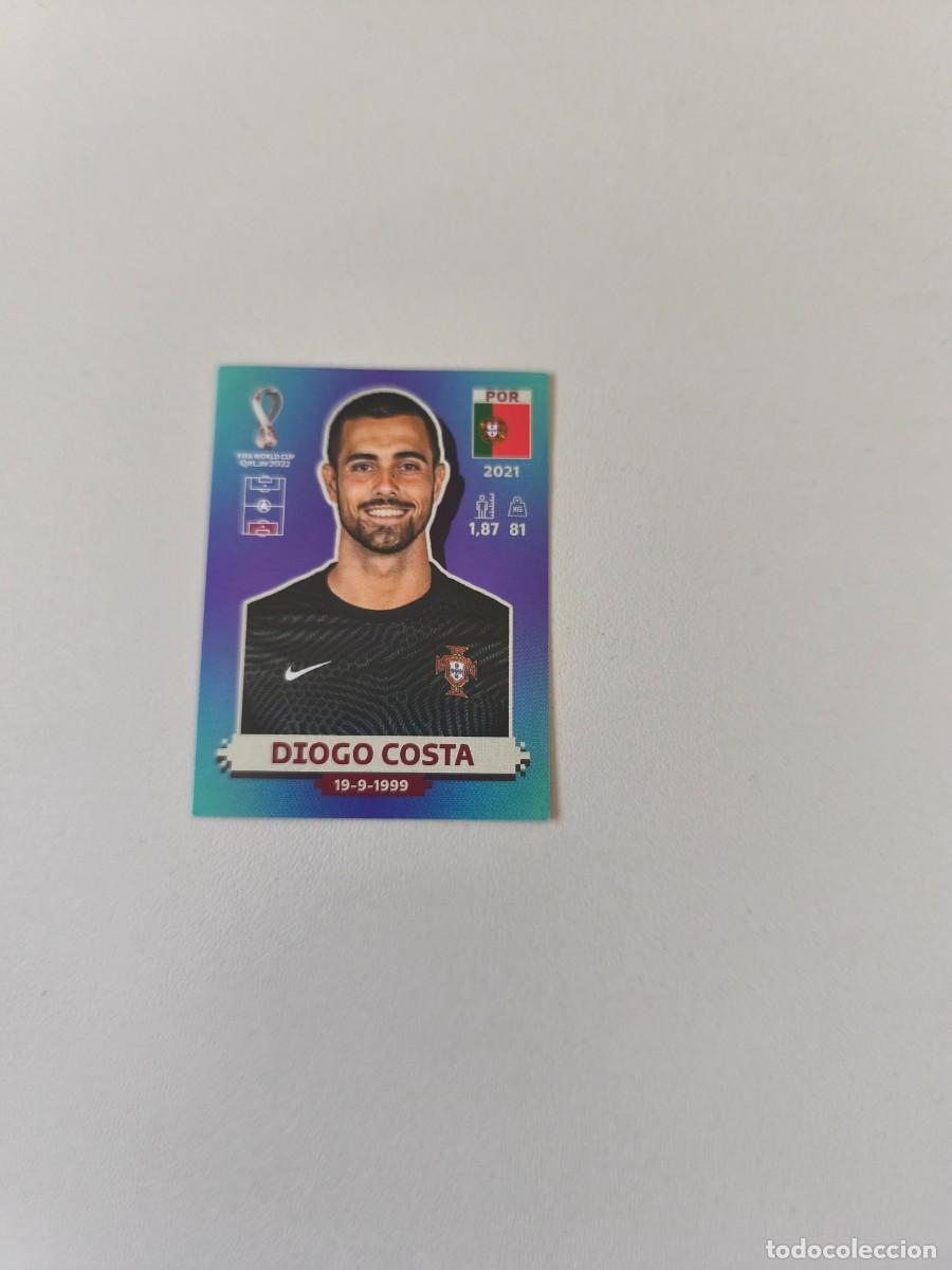 Coleccionismo cromos antiguos: FIFA WORLD CUP QATAR 2022 PANINI DIOGO COSTA POR 3 CRM2