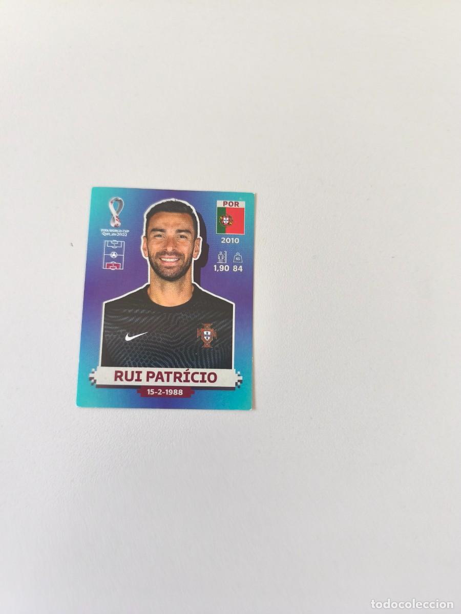 Coleccionismo cromos antiguos: FIFA WORLD CUP QATAR 2022 PANINI RUI PATRICIO POR 4 CRM2