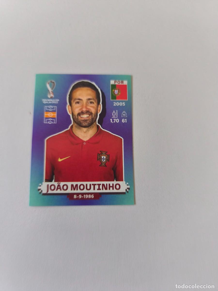 Coleccionismo cromos antiguos: FIFA WORLD CUP QATAR 2022 PANINI JOAO MOUTINHO POR 14 CRM2