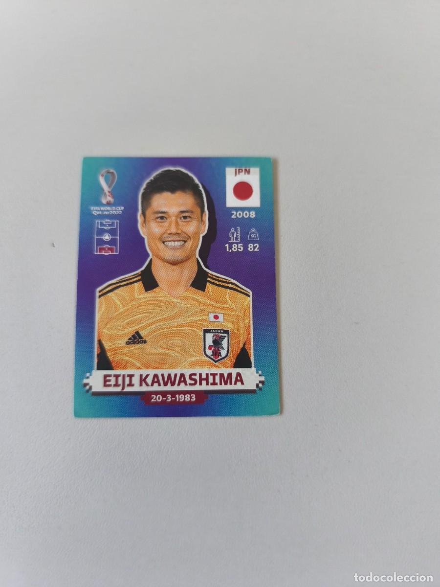 Coleccionismo cromos antiguos: FIFA WORLD CUP QATAR 2022 PANINI EIJI KAWASHIMA JPN 4 CRM2