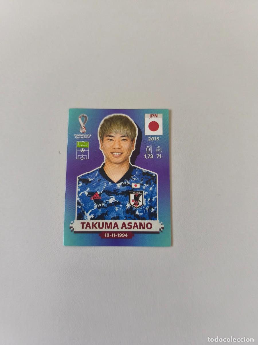 Coleccionismo cromos antiguos: FIFA WORLD CUP QATAR 2022 PANINI TAKUMA ASANO JPN 15 CRM2