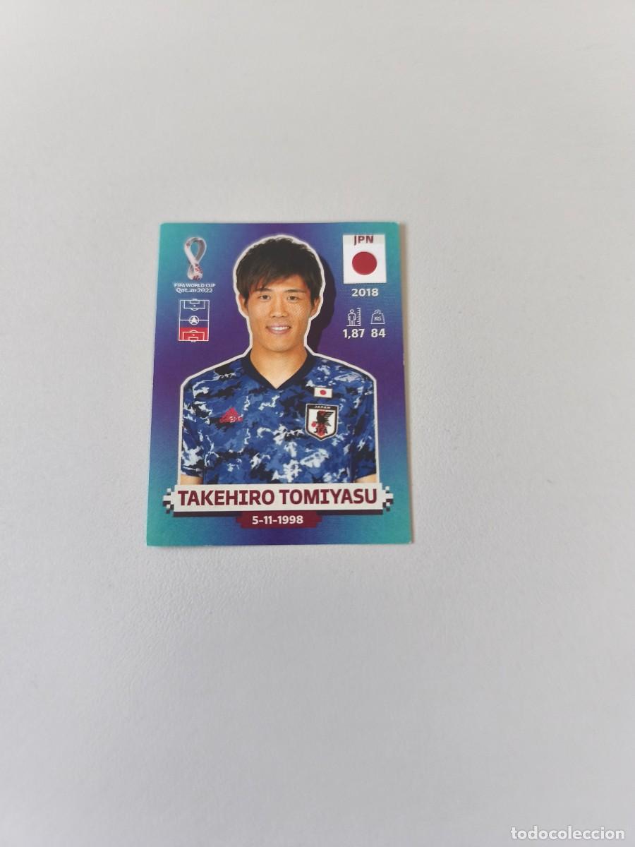 Coleccionismo cromos antiguos: FIFA WORLD CUP QATAR 2022 PANINI TAKEHIRO TOMIYASU JPN 7 CRM2