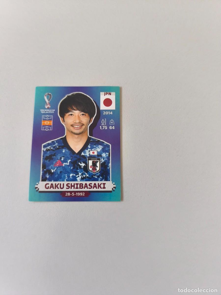 Coleccionismo cromos antiguos: FIFA WORLD CUP QATAR 2022 PANINI GAKU SHIBASAKI JPN 13 CRM2