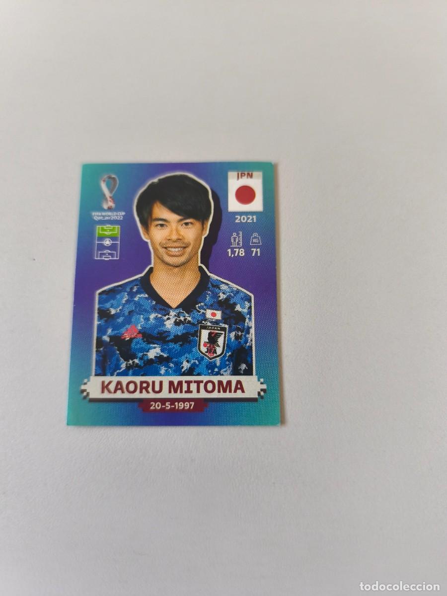 Coleccionismo cromos antiguos: FIFA WORLD CUP QATAR 2022 PANINI KAORU MITOMA JPN 19 CRM2