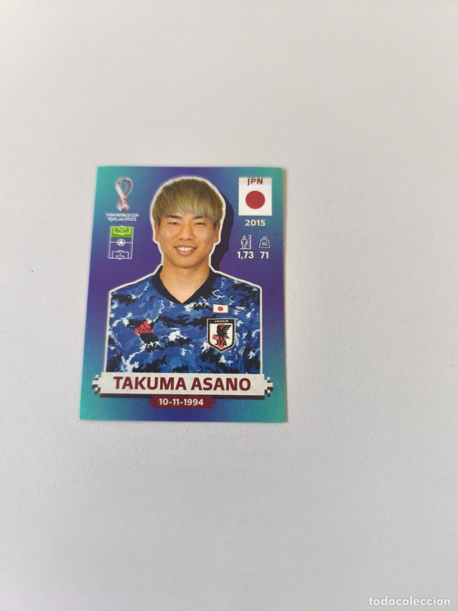 Coleccionismo cromos antiguos: FIFA WORLD CUP QATAR 2022 PANINI TAKUMA ASANO JPN 15 CRM2