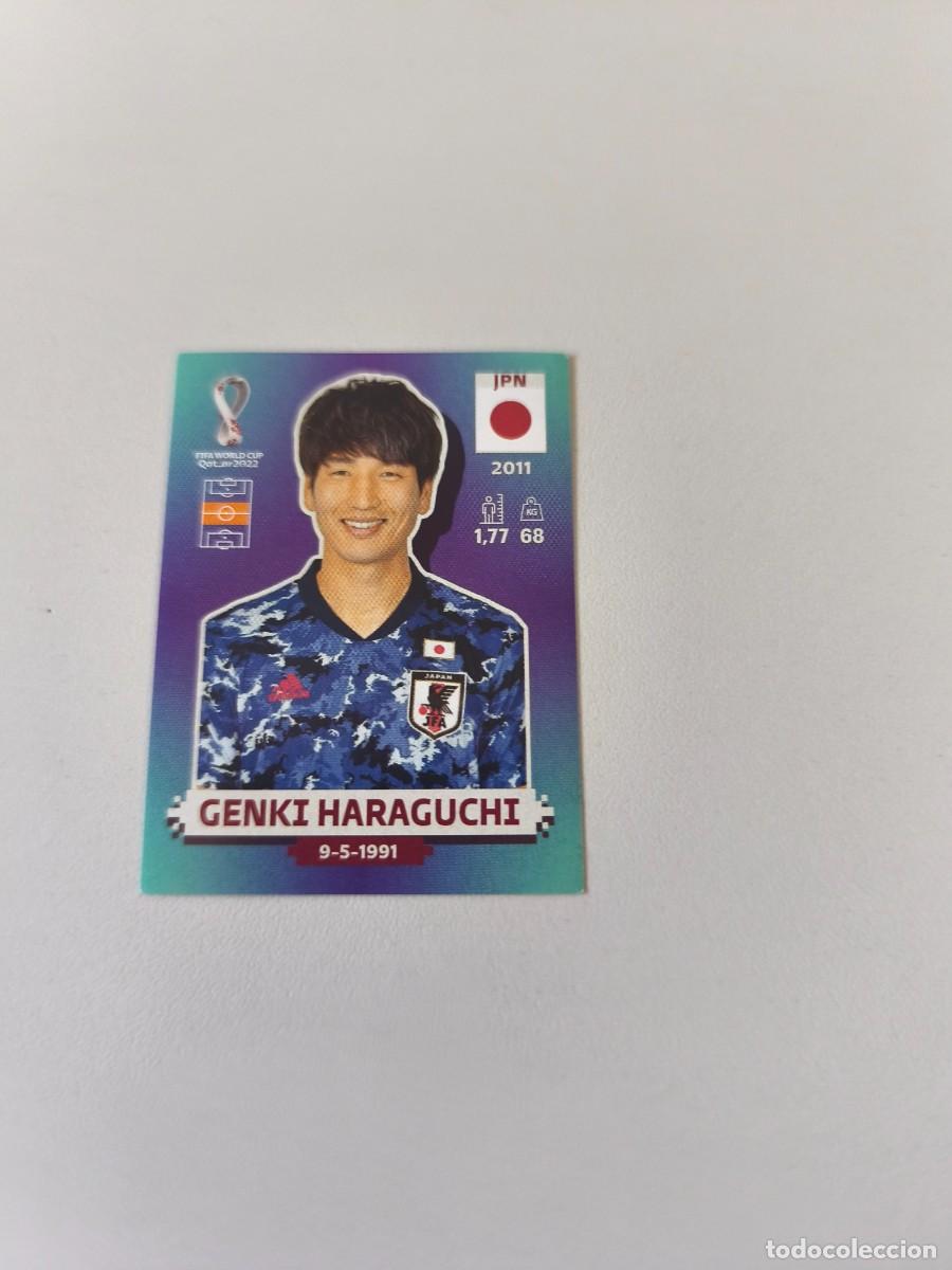Coleccionismo cromos antiguos: FIFA WORLD CUP QATAR 2022 PANINI GENKI HARAGUCHI JPN 11 CRM2