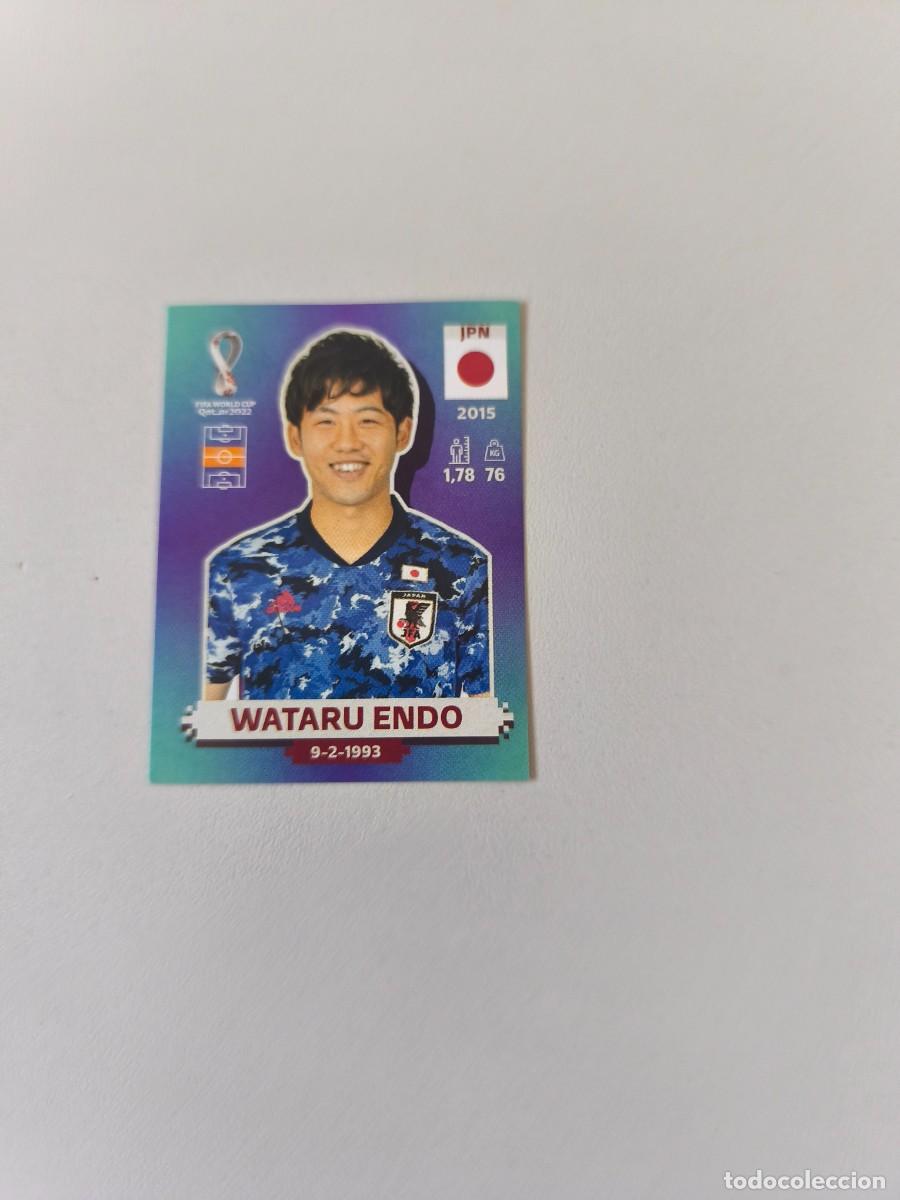 Coleccionismo cromos antiguos: FIFA WORLD CUP QATAR 2022 PANINI WATARU ENDO JPN 10 CRM2