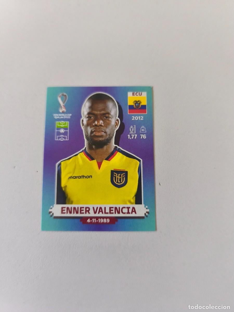 Coleccionismo cromos antiguos: FIFA WORLD CUP QATAR 2022 PANINI ENNER VALENCIA ECU 20 CRM2