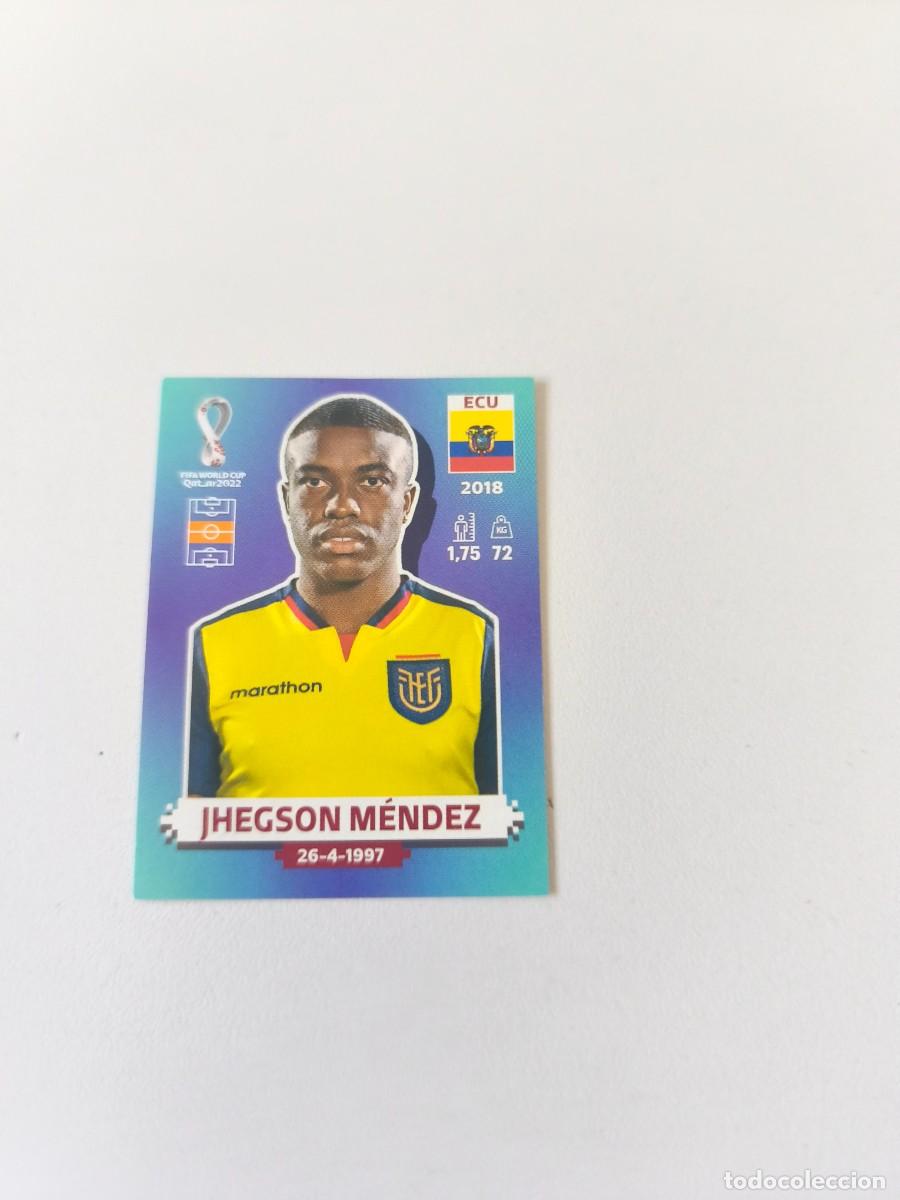 Coleccionismo cromos antiguos: FIFA WORLD CUP QATAR 2022 PANINI JHEGSON M&Eacute;NDEZ ECU 14 CRM2