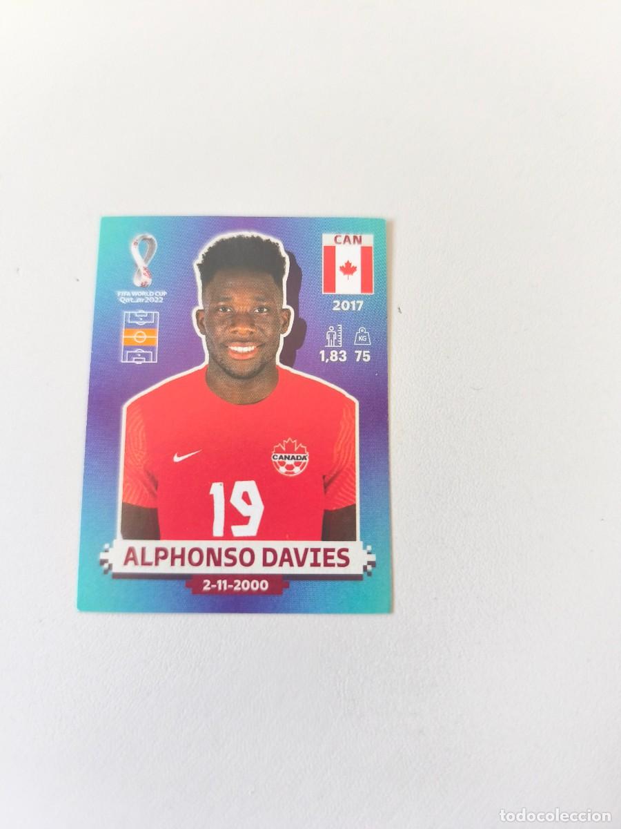Coleccionismo cromos antiguos: FIFA WORLD CUP QATAR 2022 PANINI ALPHONSO DAVIES CAN 12 CRM2