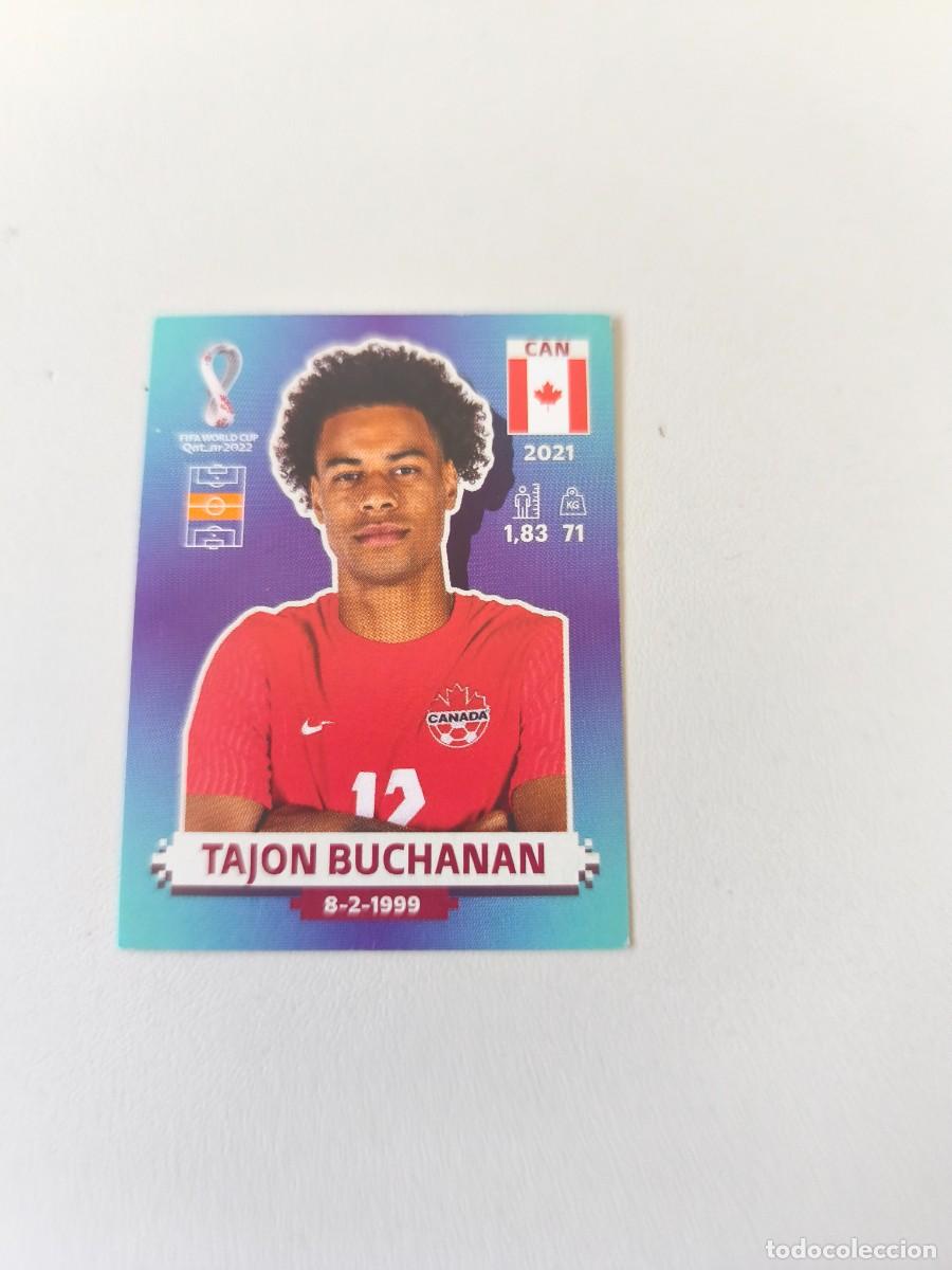 Coleccionismo cromos antiguos: FIFA WORLD CUP QATAR 2022 PANINI TAJON BUCHANAN CAN 11 CRM2