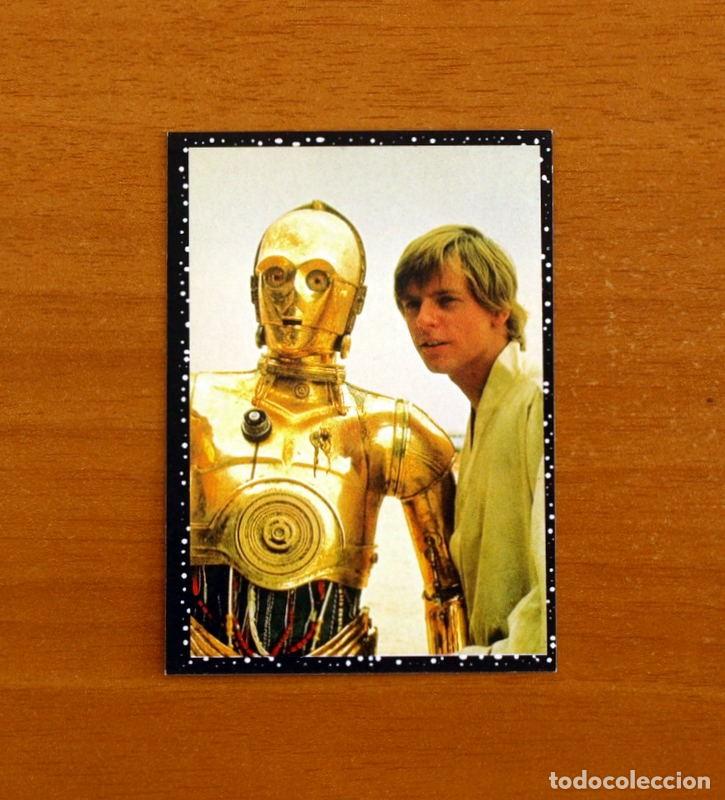 Coleccionismo cromos antiguos: Star Wars - N&ordm; 14 - Editorial Panini A&ntilde;o 1996 - Cromo Adhesivo Nunca Pegado
