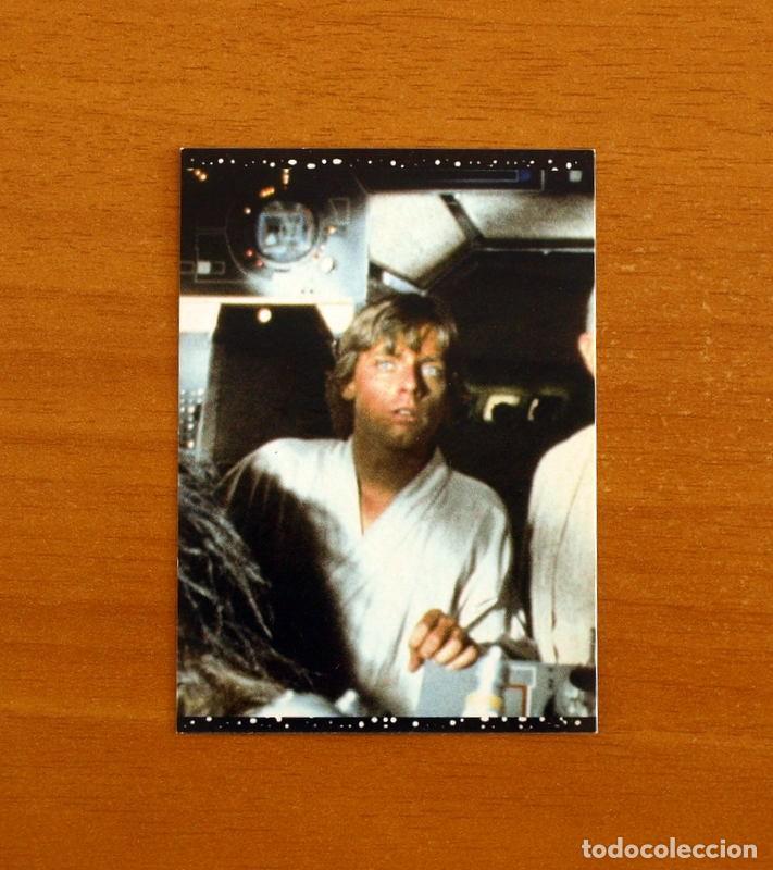 Coleccionismo cromos antiguos: Star Wars - N&ordm; 27 - Editorial Panini A&ntilde;o 1996 - Cromo Adhesivo Nunca Pegado