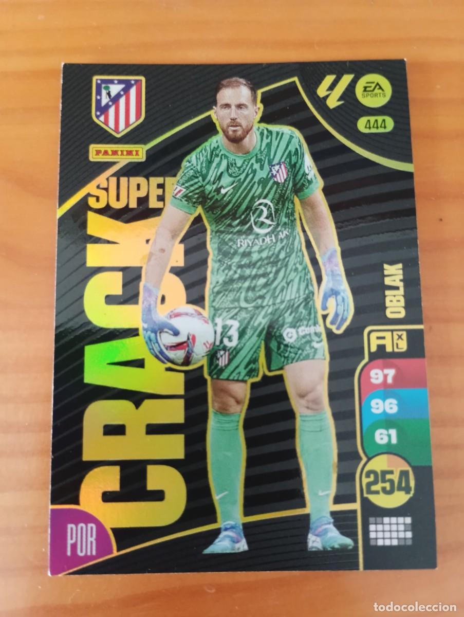 Coleccionismo cromos antiguos: TRADING CARD FUTBOL OBLAK ATLETICO DE MADRID N&ordm; 444 LIGA ADRENALYN XL 2024-2025/24-25