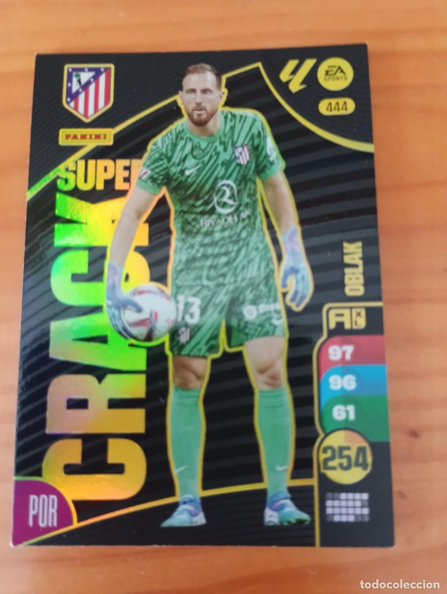 Coleccionismo cromos antiguos: TRADING CARD FUTBOL OBLAK ATLETICO DE MADRID N&ordm; 444 LIGA ADRENALYN XL 2024-2025/24-25