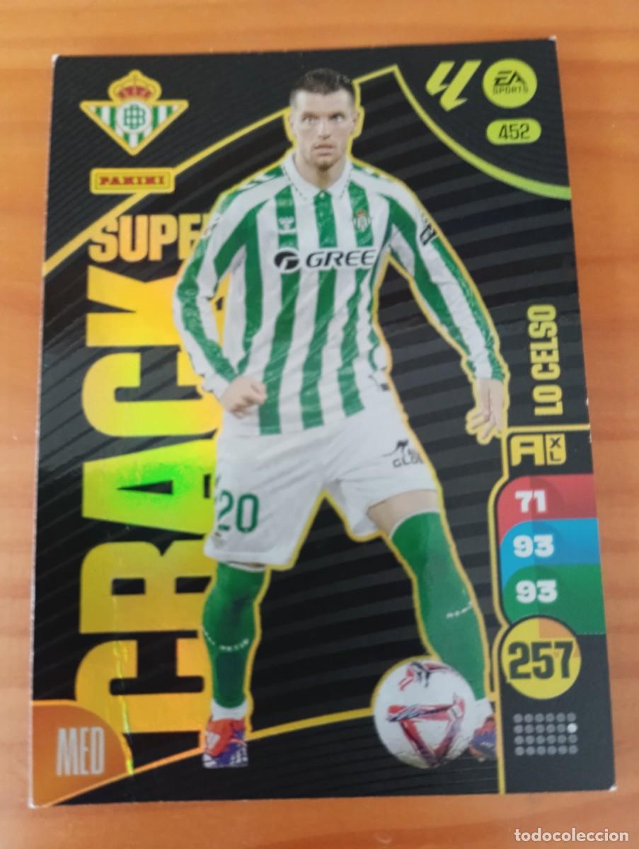 Coleccionismo cromos antiguos: ADRENALYN XL 2024 2025 24 25 PANINI N&ordm; 452 LO CELSO BETIS SUPER CRACK