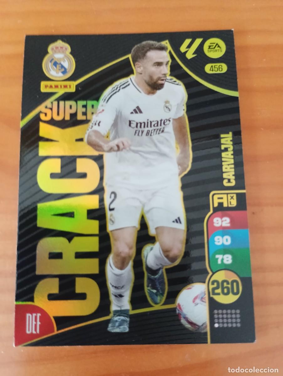 Coleccionismo cromos antiguos: ADRENALYN XL 2024-25 SUPER CRACK CARVAJAL REAL MADRID N&ordm; 456