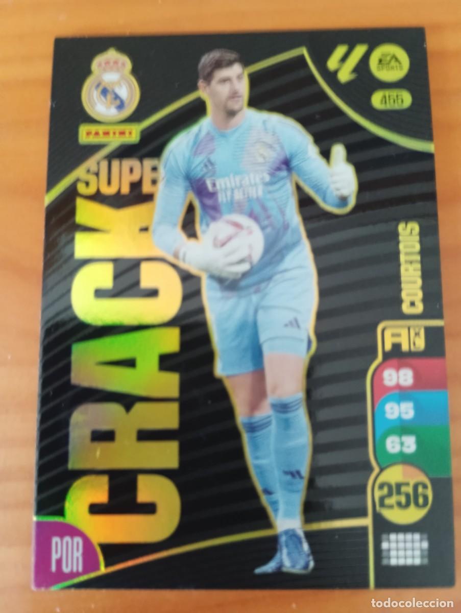 Coleccionismo cromos antiguos: ADRENALYN XL 2024 2025 24 25 PANINI N&ordm; 455 COURTOIS REAL MADRID SUPER CRACK