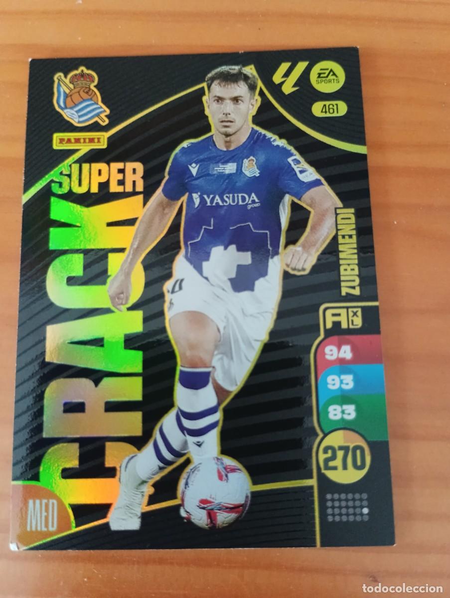 Coleccionismo cromos antiguos: ADRENALYN XL 2024 2025 24 25 PANINI N&ordm; 461 ZUBIMENDI REAL SOCIEDAD SUPER CRACK