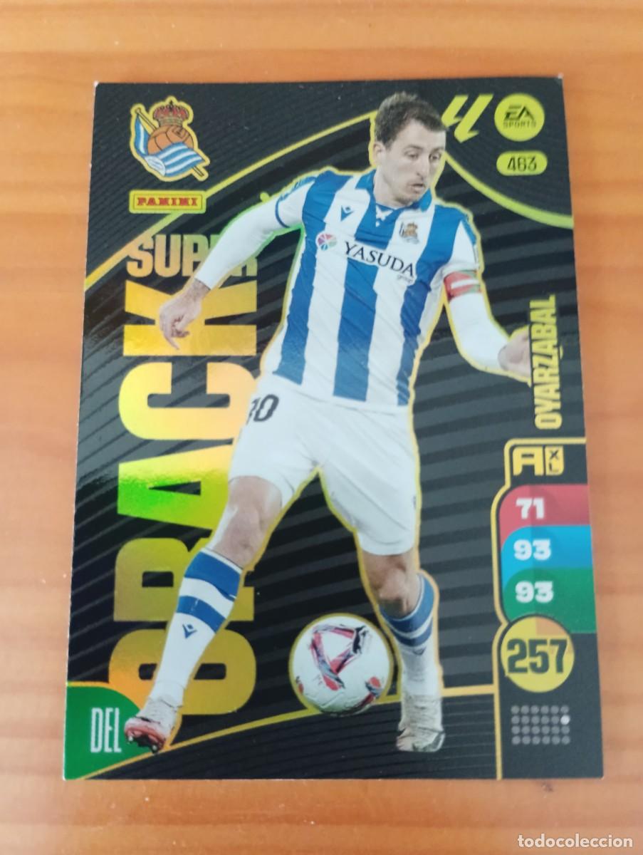 Coleccionismo cromos antiguos: ADRENALYN XL 2024-25 SUPER CRACK CARD N&ordm; 463 OYARZABAL REAL SOCIEDAD PANINI
