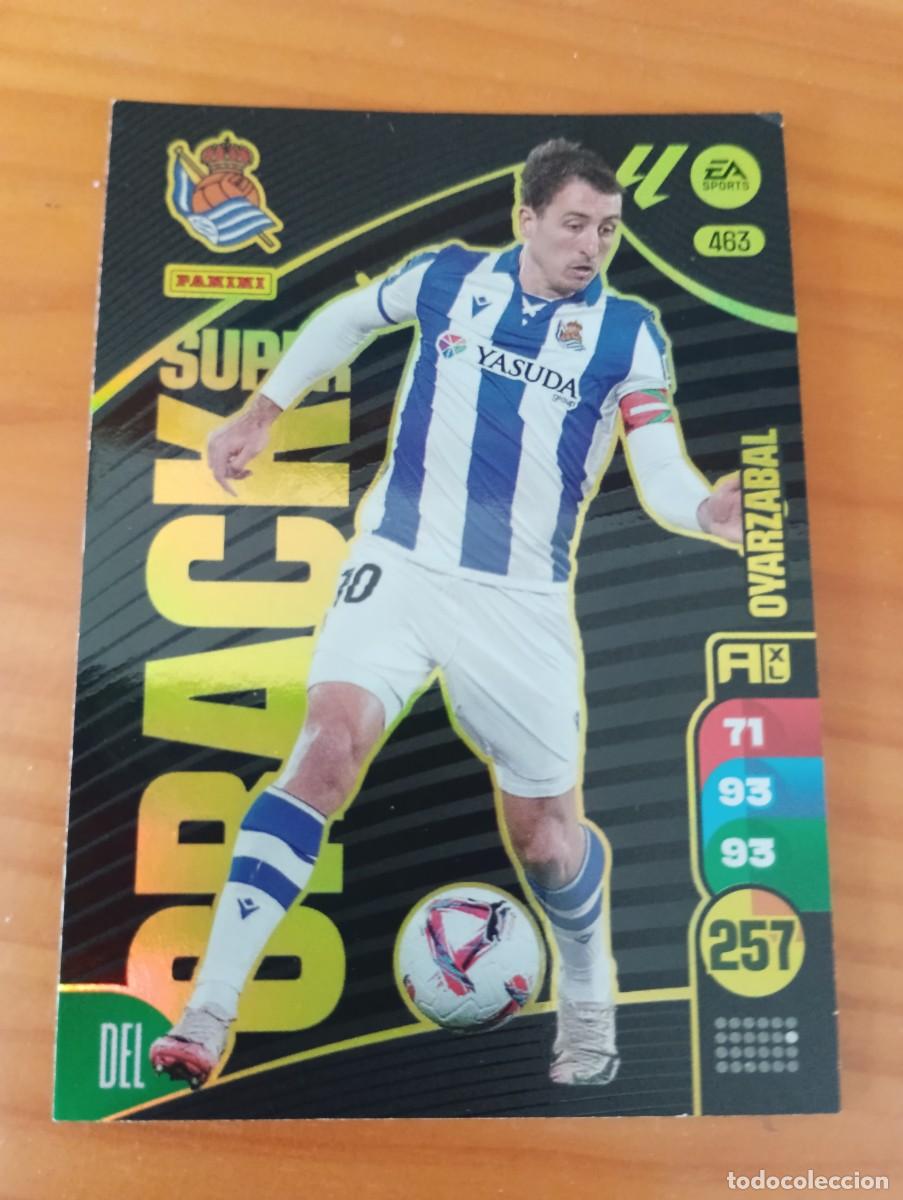 Coleccionismo cromos antiguos: ADRENALYN XL 2024-25 SUPER CRACK CARD N&ordm; 463 OYARZABAL REAL SOCIEDAD PANINI