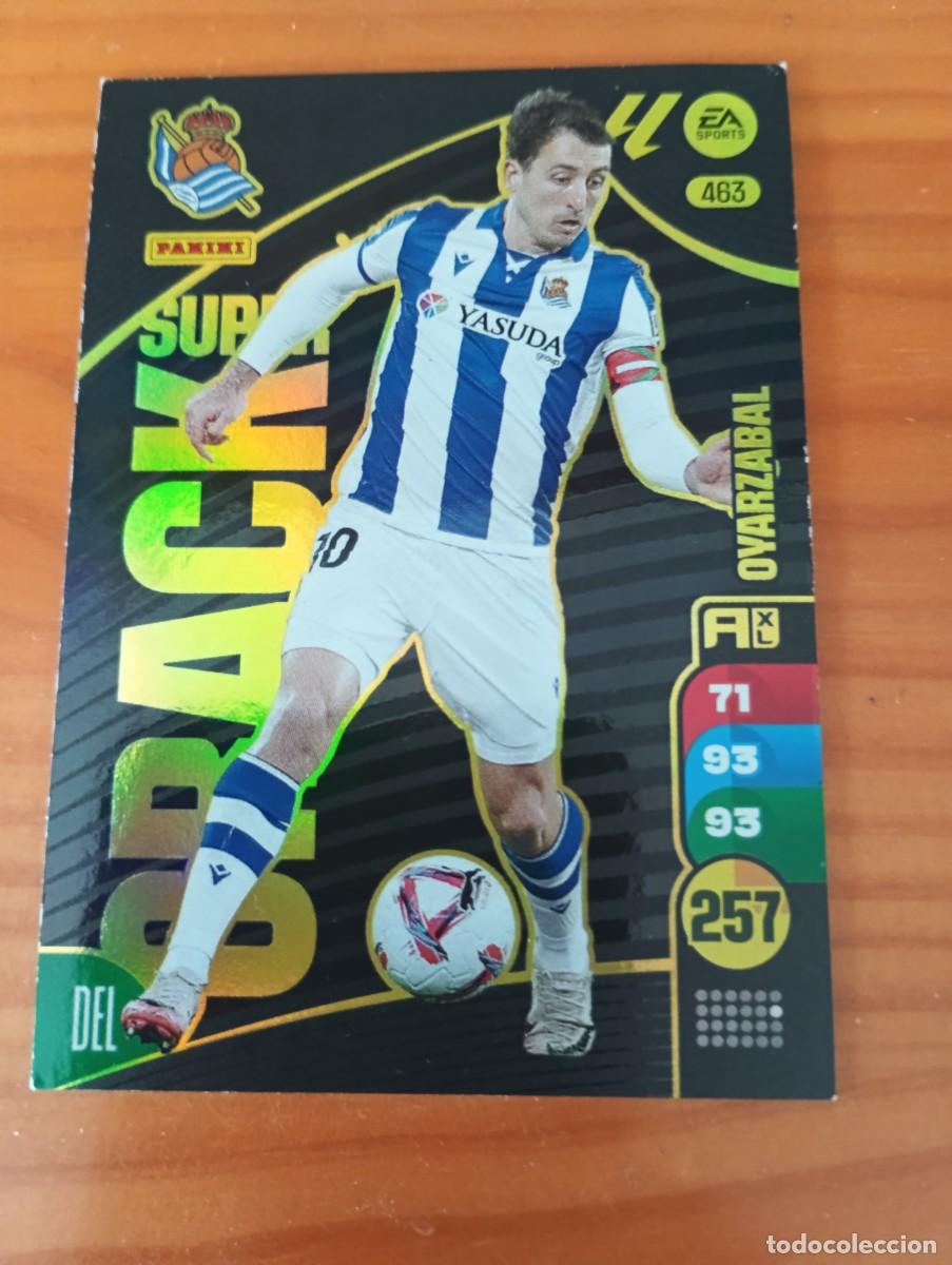 Coleccionismo cromos antiguos: ADRENALYN XL 2024-25 SUPER CRACK CARD N&ordm; 463 OYARZABAL REAL SOCIEDAD PANINI
