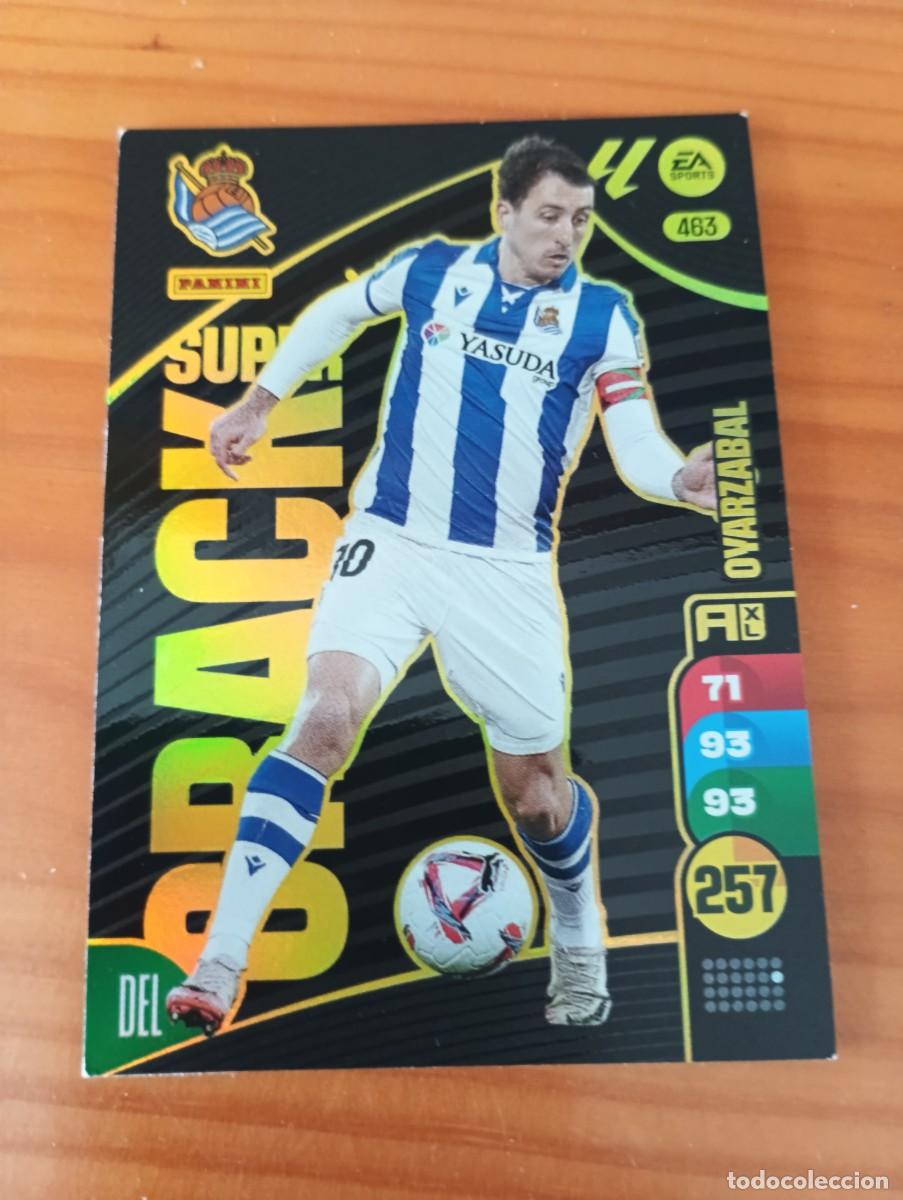 Coleccionismo cromos antiguos: ADRENALYN XL 2024-25 SUPER CRACK CARD N&ordm; 463 OYARZABAL REAL SOCIEDAD PANINI