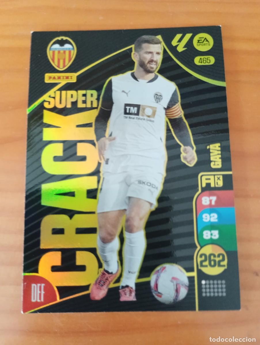 Coleccionismo cromos antiguos: ADRENALYN XL 2024 2025 24 25 PANINI N&ordm; 465 GAYA VALENCIA SUPER CRACK