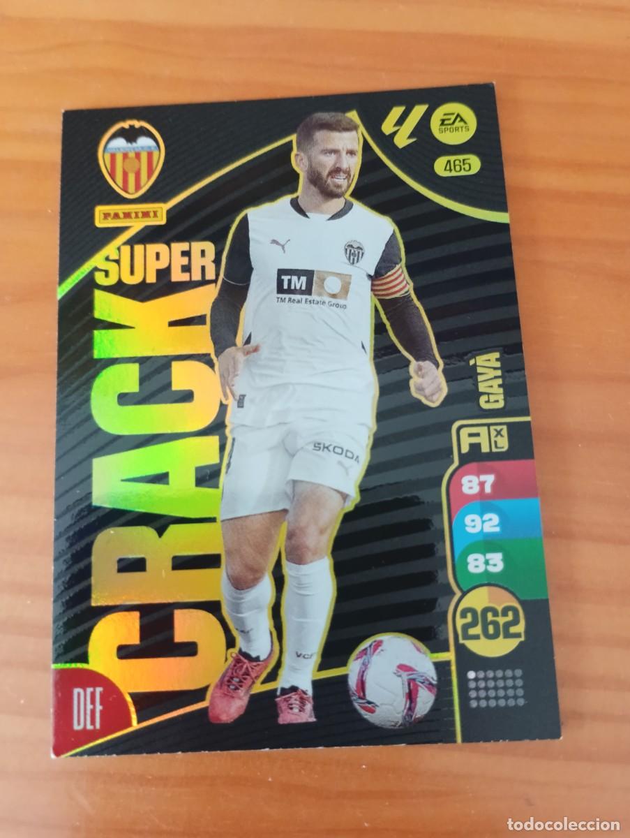 Coleccionismo cromos antiguos: ADRENALYN XL 2024 2025 24 25 PANINI N&ordm; 465 GAYA VALENCIA SUPER CRACK