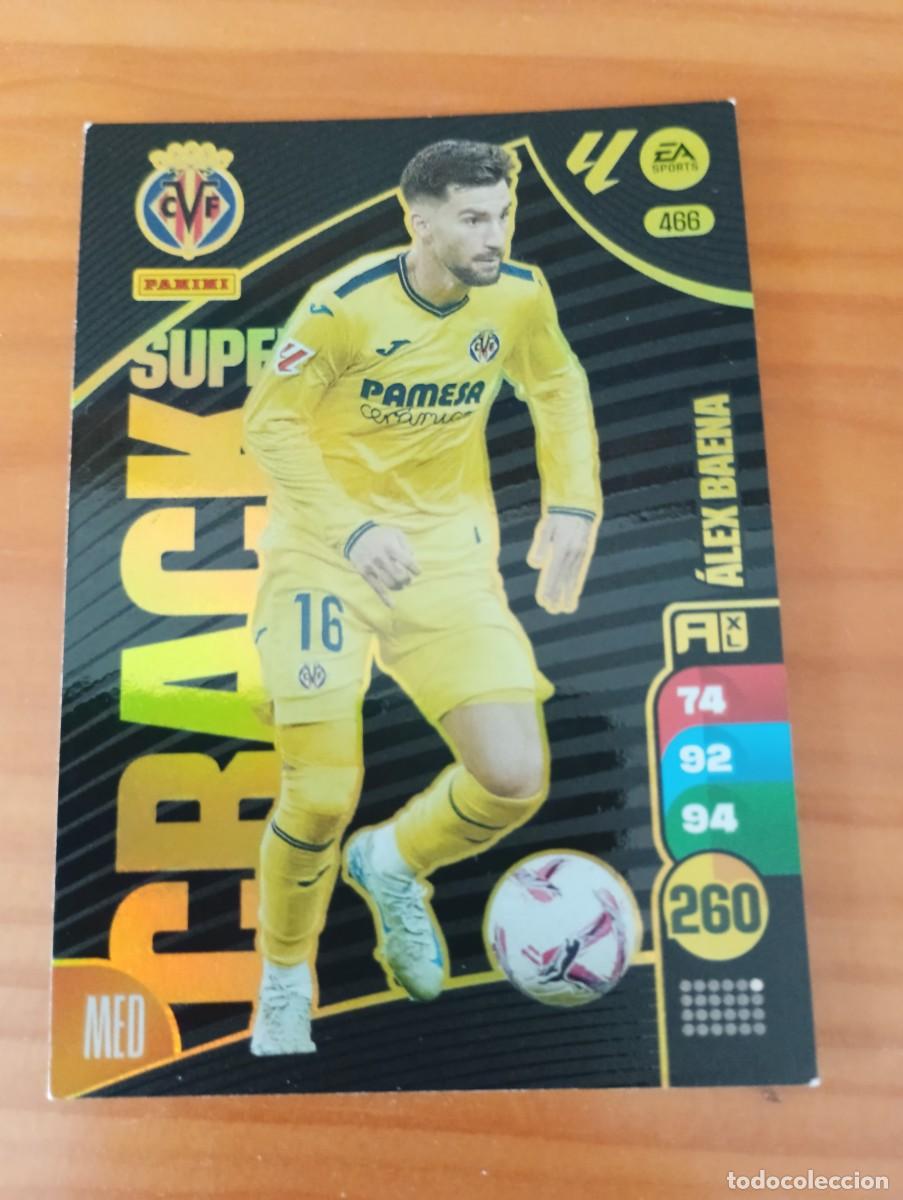 Coleccionismo cromos antiguos: ADRENALYN XL 2024-25 SUPER CRACK CARD N&ordm; 466 ALEX BAENA VILLARREAL PANINI