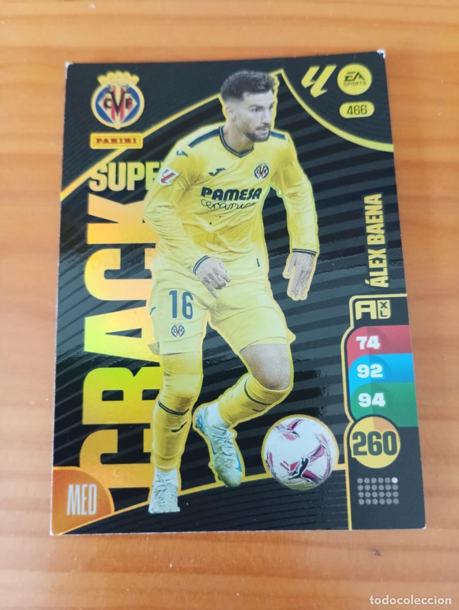 Coleccionismo cromos antiguos: ADRENALYN XL 2024-25 SUPER CRACK CARD N&ordm; 466 ALEX BAENA VILLARREAL PANINI