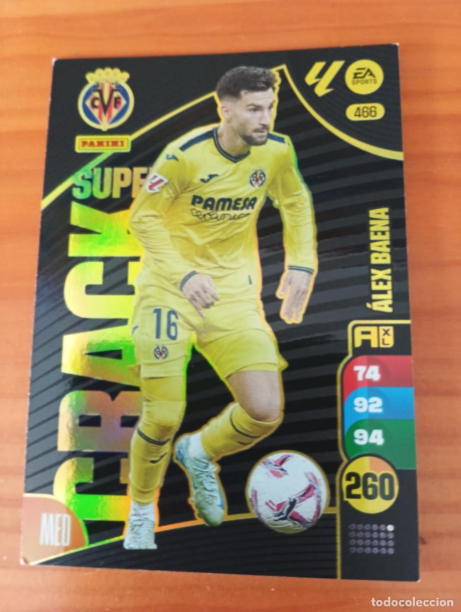 Coleccionismo cromos antiguos: ADRENALYN XL 2024-25 SUPER CRACK CARD N&ordm; 466 ALEX BAENA VILLARREAL PANINI