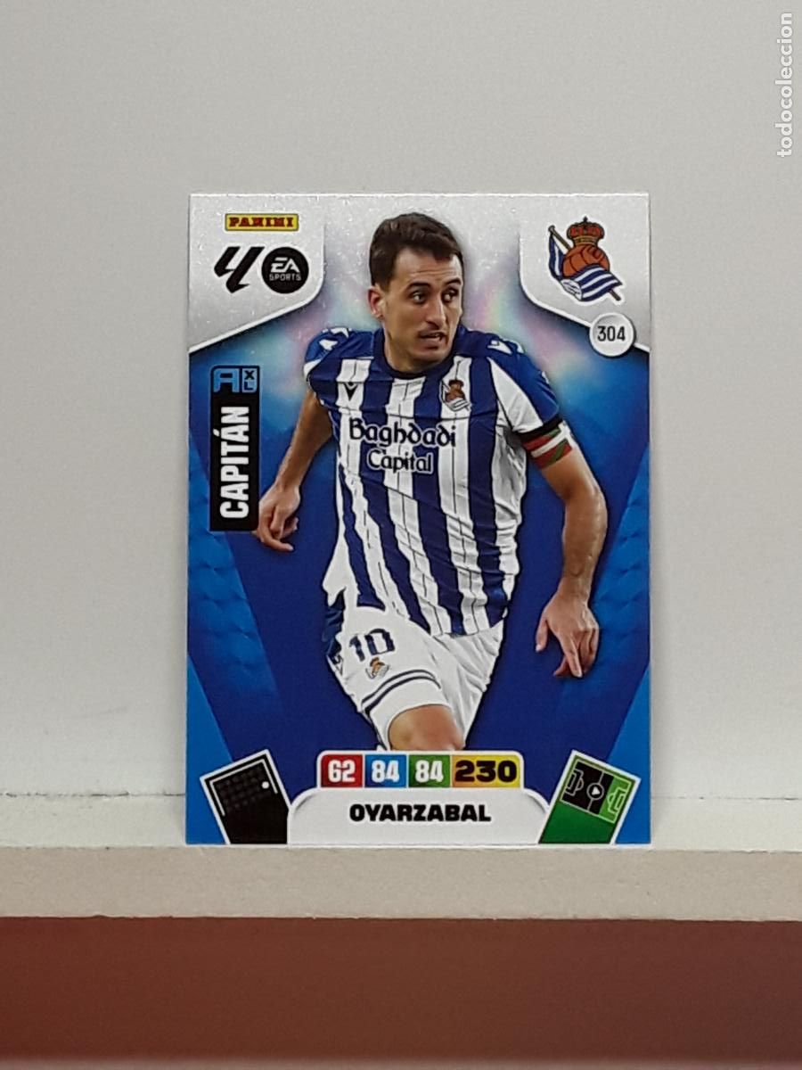Coleccionismo cromos antiguos: ADRENALYN 2025 2026 25 26 ALBUM PANINI LIGA N 304 REAL SOCIEDAD OYARZABAL
