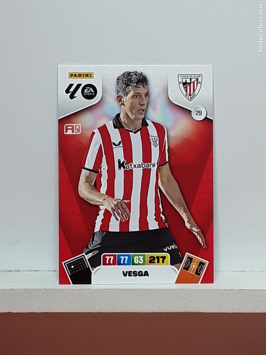 Coleccionismo cromos antiguos: ADRENALYN 2025 2026 25 26 ALBUM PANINI LIGA N 29 ATHLETIC VESGA