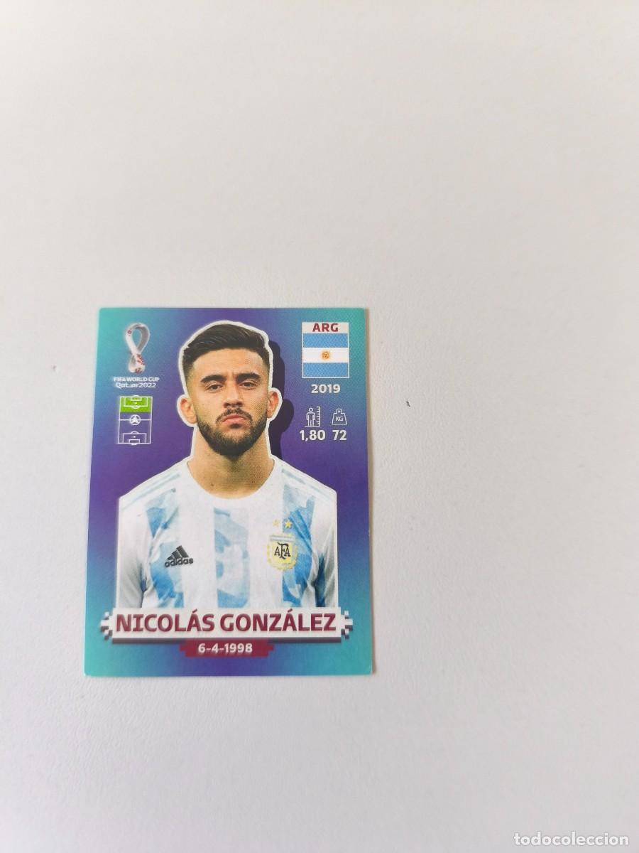 Coleccionismo cromos antiguos: FIFA WORLD CUP QATAR 2022 PANINI NICOLAS GONZALEZ ARG 18 CRM2