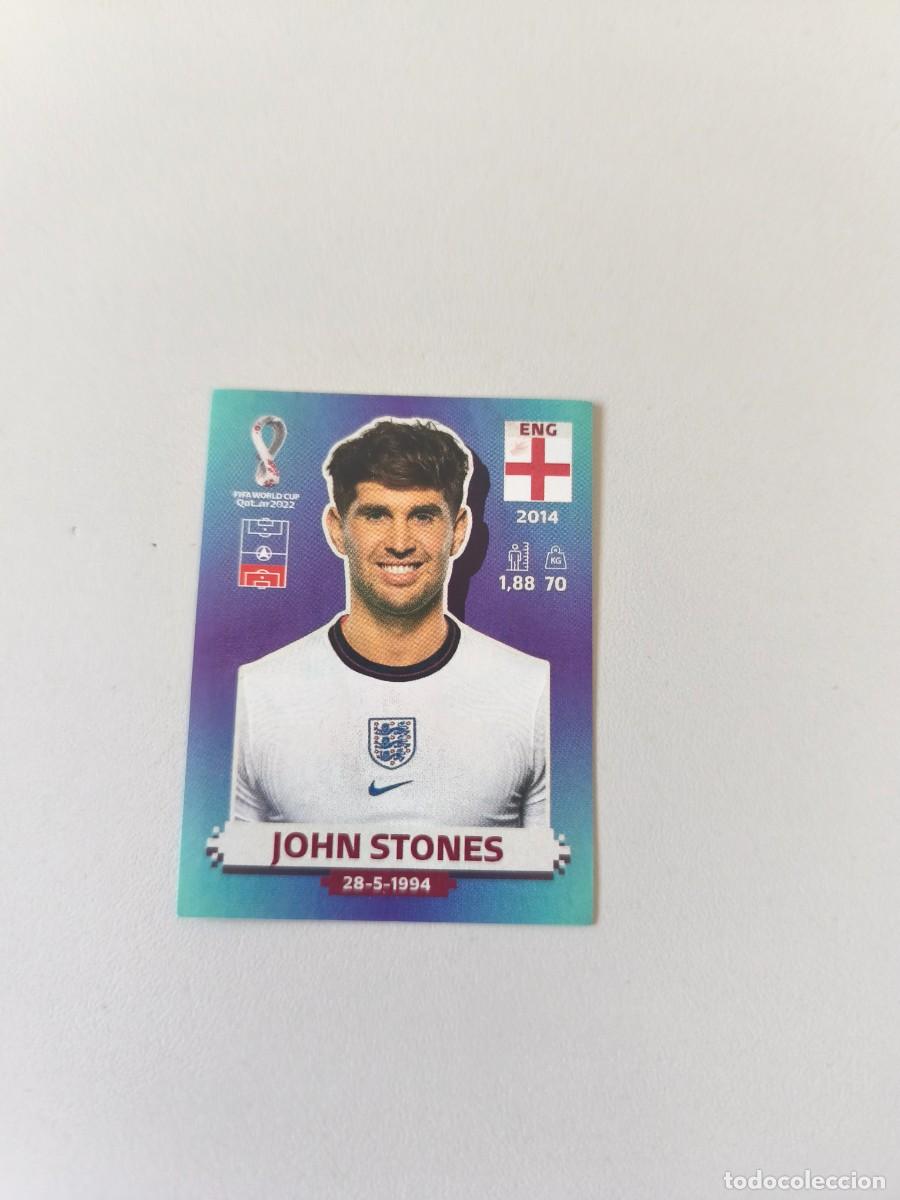 Coleccionismo cromos antiguos: FIFA WORLD CUP QATAR 2022 PANINI JOHN STONES ENG 9 CRM2