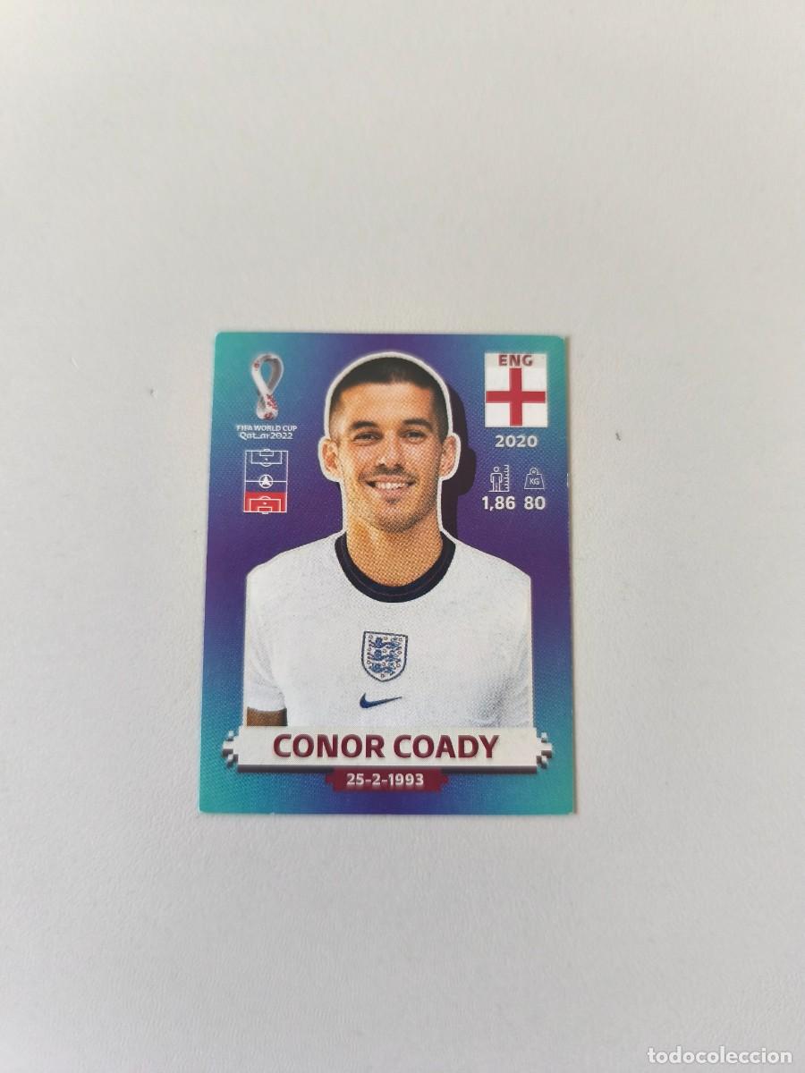 Coleccionismo cromos antiguos: FIFA WORLD CUP QATAR 2022 PANINI CONOR COADY ENG 6 CRM2
