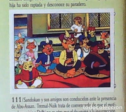 Coleccionismo cromos antiguos: sandokan la serie de animacion de fher cromo recuperado n 111