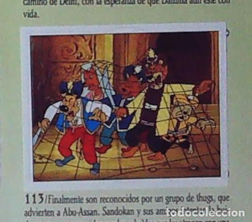 Coleccionismo cromos antiguos: sandokan la serie de animacion de fher cromo recuperado n 113