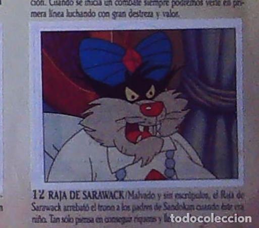 Coleccionismo cromos antiguos: sandokan la serie de animacion de fher cromo recuperado n 12