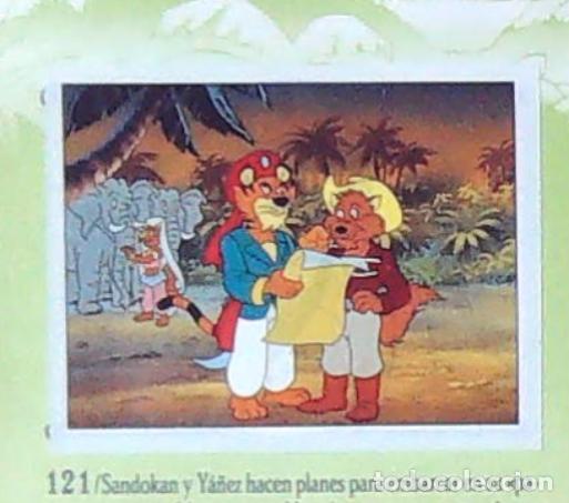 Coleccionismo cromos antiguos: sandokan la serie de animacion de fher cromo recuperado n 121