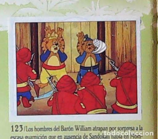 Coleccionismo cromos antiguos: sandokan la serie de animacion de fher cromo recuperado n 123