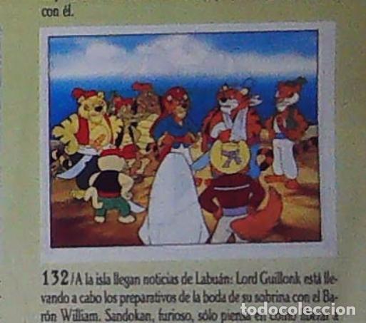 Coleccionismo cromos antiguos: sandokan la serie de animacion de fher cromo recuperado n 132