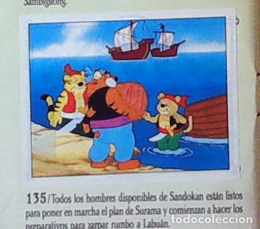 Coleccionismo cromos antiguos: sandokan la serie de animacion de fher cromo recuperado n 135