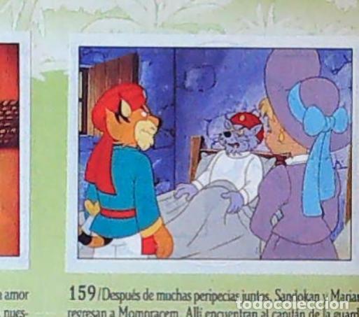 Coleccionismo cromos antiguos: sandokan la serie de animacion de fher cromo recuperado n 159