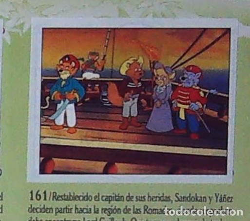 Coleccionismo cromos antiguos: sandokan la serie de animacion de fher cromo recuperado n 161