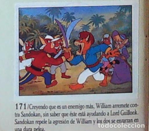 Coleccionismo cromos antiguos: sandokan la serie de animacion de fher cromo recuperado n 171