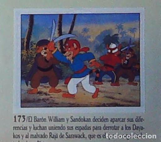 Coleccionismo cromos antiguos: sandokan la serie de animacion de fher cromo recuperado n 173