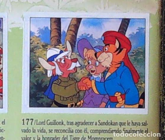 Coleccionismo cromos antiguos: sandokan la serie de animacion de fher cromo recuperado n 177