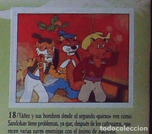 Coleccionismo cromos antiguos: sandokan la serie de animacion de fher cromo recuperado n 18